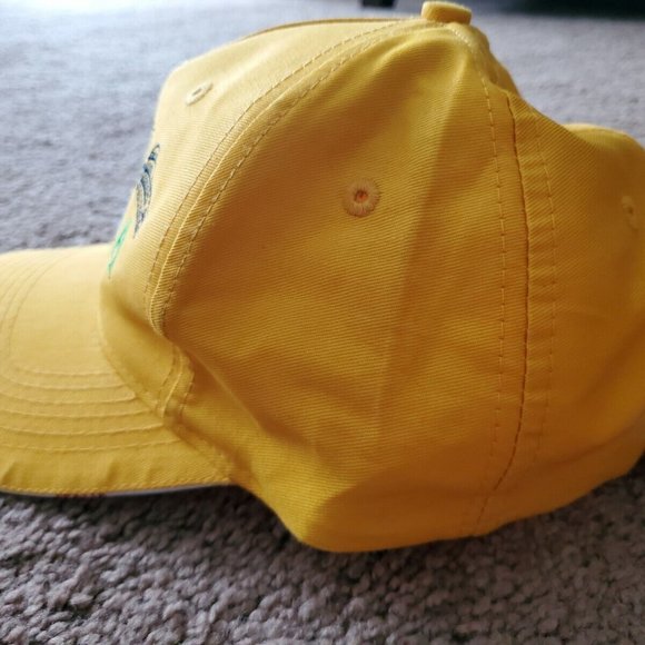 Roma Italia Hat Baseball Cap Yellow Adjustable Italy - Picture 5 of 8